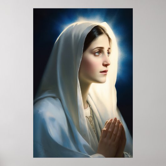 Gezegende Mary Moeder van God Poster (Voorkant)