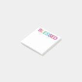 Gezegende Meerdere Kleuren Post-it® Notes (Schuin)