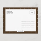 GEZEGENDE Moderne Geboorteaankondiging Aankondigingskaart (Achterkant)