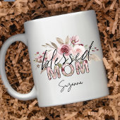 Gezegende Moeder Bloemen Moederdag Koffie Mok