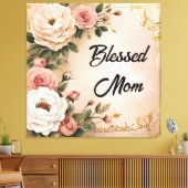 Gezegende Moeder Canvas Afdruk (Insitu (Woonkamer))