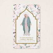 Gezegende Moeder Katholiek in Gebed Kaart (Voorkant)