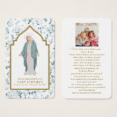 Gezegende Moeder Katholieke Franciscus Gebed Kaart (Voorkant /achterkant)