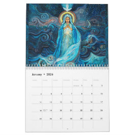 Gezegende Moeder Maria Kalender van katholieke afb