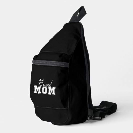 Gezegende Moeder Moederdag Gift Sling Bag (Rechterhoek)