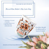 Gezegende Moeder Moederdag Latte Mok