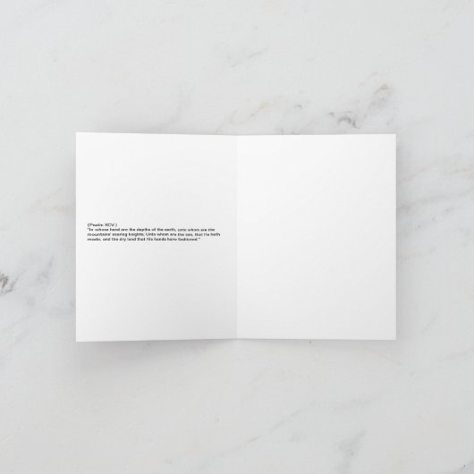 Gezegende Moeder Notitie Kaart (Binnen)