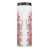 Gezegende Moeder Varken Houding Teken Thermosbeker (Achterkant)