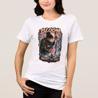 Gezegende Motiverende Typografie T-Shirt