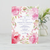 Gezegende olievlek Eerste Heilige Communie Kaart (Staand voorkant)