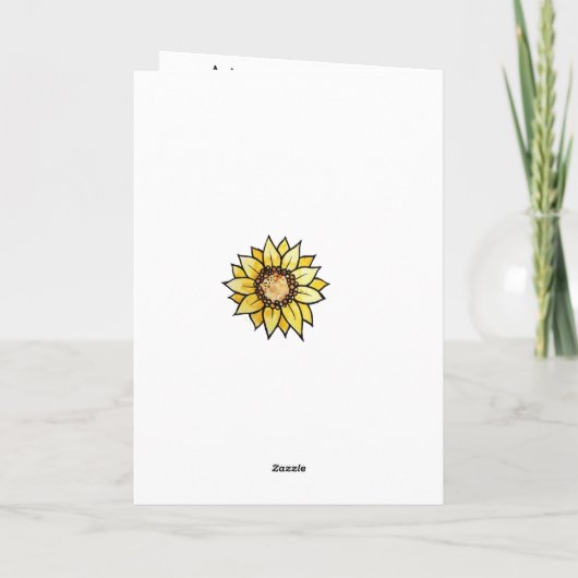 Gezegende Ostara Kaart (Achterkant)