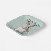 Gezegende Ostara papieren Borden Papieren Bordje (Gebogen)