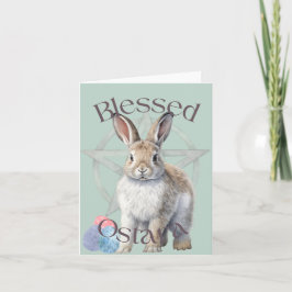 Gezegende Ostara Wenskaart Kaart