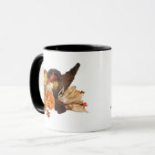 Gezegende overvloedige oogst Kleurrijke hoorn des  Mok (Voorkant links)