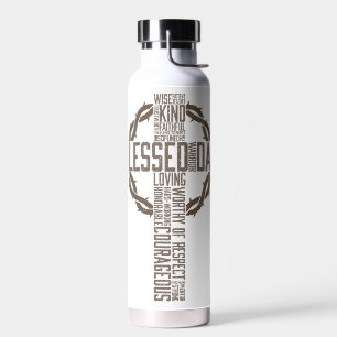 Gezegende Papa Waterfles