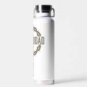 Gezegende Papa Waterfles (Achterkant)