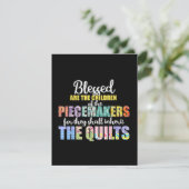 Gezegende Piecemakers Kinderen Quilten Haken Bedankkaart (Staand voorkant)