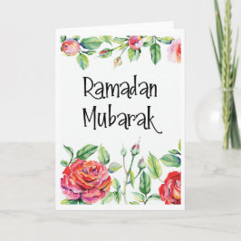 Gezegende Ramadan Kaart