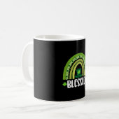 Gezegende St Patricks Koffiemok (Voorkant links)