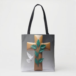 Gezegende Stroom Geloven Tote Bag