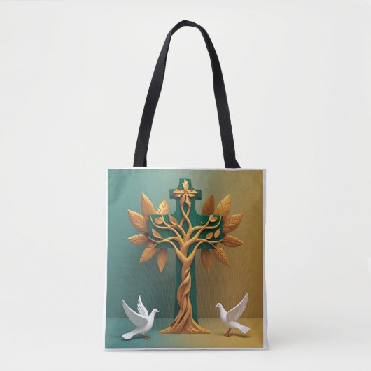 Gezegende Stroomtas Tote Bag (Voorkant)
