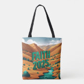 Gezegende Stroomtas Tote Bag (Achterkant)