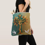 Gezegende Stroomtas Tote Bag (Dichtbij)