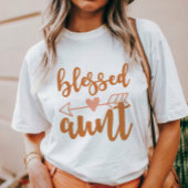 Gezegende tante t-shirt