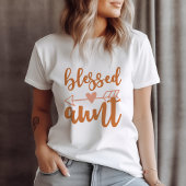 Gezegende tante t-shirt