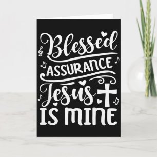 Gezegende Urance Jezus Is Van Mij  Kaart