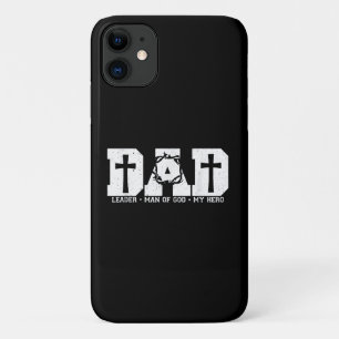 Gezegende Vader Papa Kruis Christelijk Religieus V Case-Mate iPhone Case