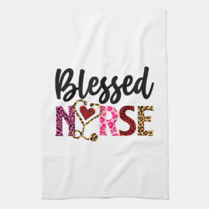 Gezegende Verpleegster – Inspirerend Verpleegster Theedoek