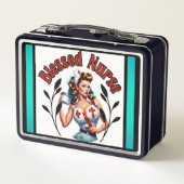 Gezegende Verpleegster Pin-up (Achterkant)