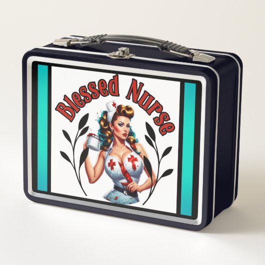 Gezegende Verpleegster Pinup (Voorkant)