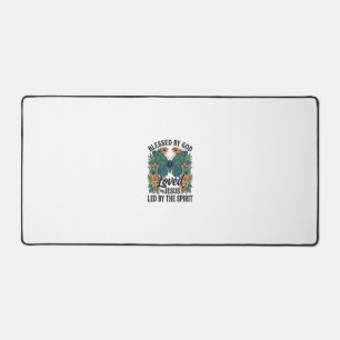 Gezegende Vlinder Christelijk T-Shirt Ontwerp (2) Bureaumat