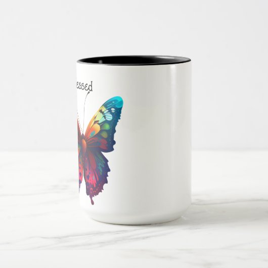 gezegende vlinder mok (Midden)