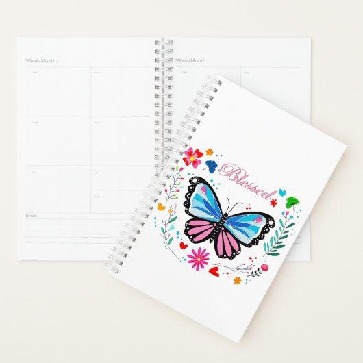 Gezegende vlinder planner (Display)