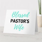 Gezegende vrouw bl. kaart (Voorkant)