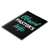 Gezegende vrouw van dominee notitieboek (Linkerzijde)