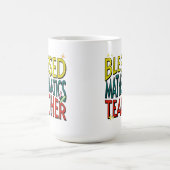 Gezegende wiskundedocent koffiemok (Center)