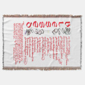 Gezegende zaligsprekingen Bijbelvers Christelijk Deken (Voorkant)