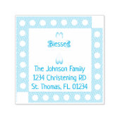 Gezegende Zelf Inking Rubber Stamp Zelfinktende Stempel (Design)