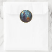 GezegendeSamhain Ronde Sticker (Tas)