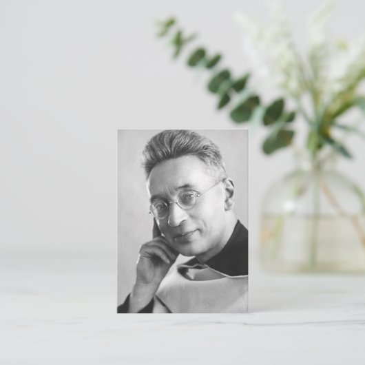 Gezegste Sint Titus Brandsma katholieke Prayer Pri Plaatskaartje (Staand voorkant)