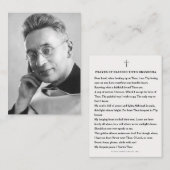 Gezegste Sint Titus Brandsma katholieke Prayer Pri Plaatskaartje (Voorkant / Achterkant)