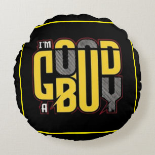 Gezellig Aangepast Ronde Kussen – Gepersonaliseerd