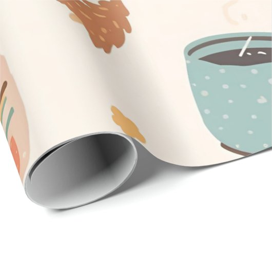 Gezellig Autumn Back-to-School Wrapping Paper Cadeaupapier (Rol Hoek)