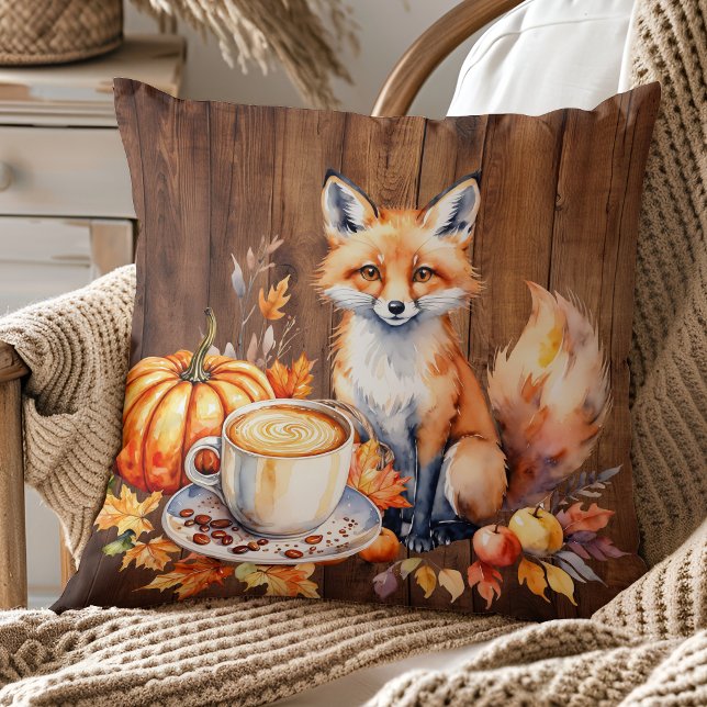 Gezellig Autumn Fox Sierkussen (Creator heeft geüpload)