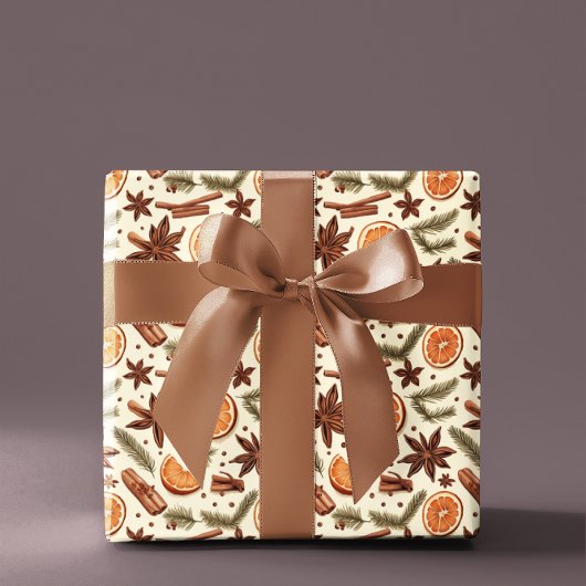 Gezellig Autumn Spice Wrapping Paper Roll Cadeaupapier
