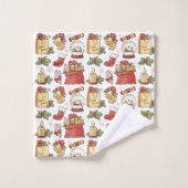 "Gezellig badhanddoek Collectie: trending Design!" Bad Handdoek (Wasdoekje)